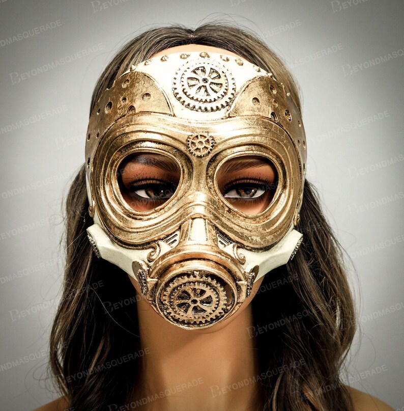 Plague Doctor Steampunk Gas Mask Steampunk Gas Masks Costume Etsy