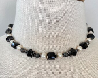 Sterling Pearl Necklace