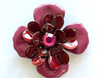 Vintage Flower Brooch