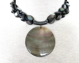 Collana di perline di abalone