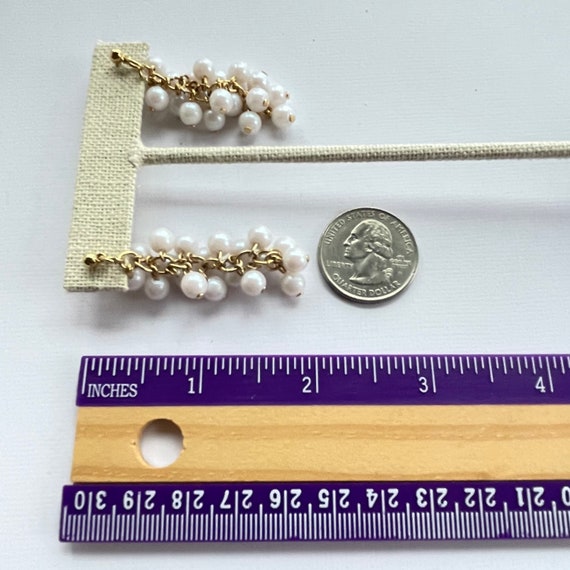 Vintage Pearly Earrings - image 2