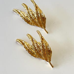 Golden Leaves Earrings