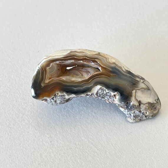 Natural Agate Slice Pin - image 4
