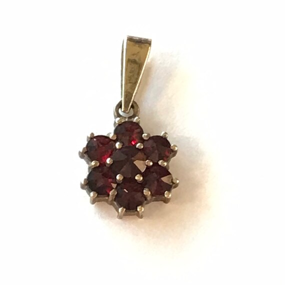 Bohemian garnet pendant