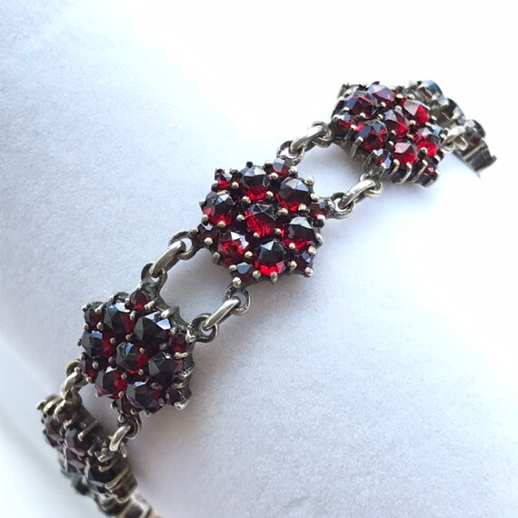 Bohemian Garnet Bracelet