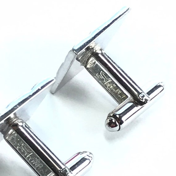 Silver Shield Cufflinks - image 5