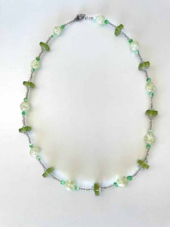 Vintage bead necklace - image 9