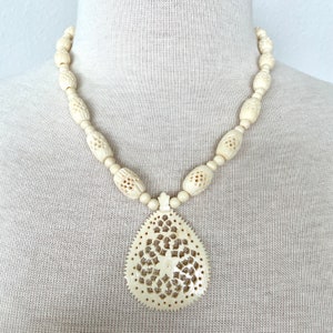 Bone necklace