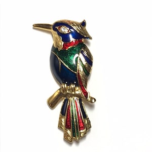 Vintage Bird Brooch