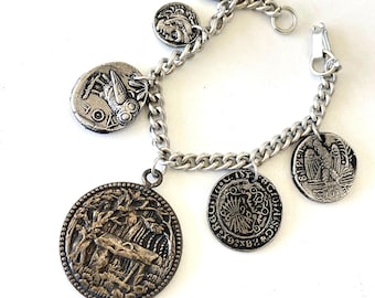 Vintage Coin Bracelet