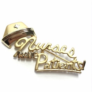Nurses have patients brooch