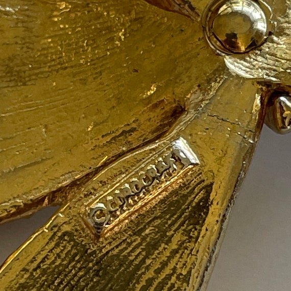 Golden Bow Brooch - image 4