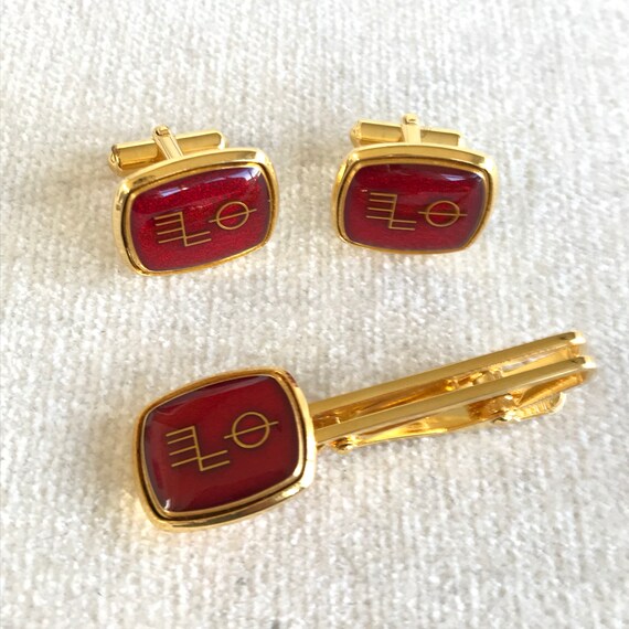 Hyroglyph Cufflinks and tie clip - image 2