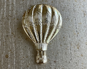 Hot Air Balloon Brooch