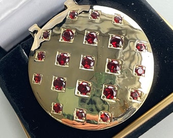 Nakoah Royal Red Garnet Money Clip