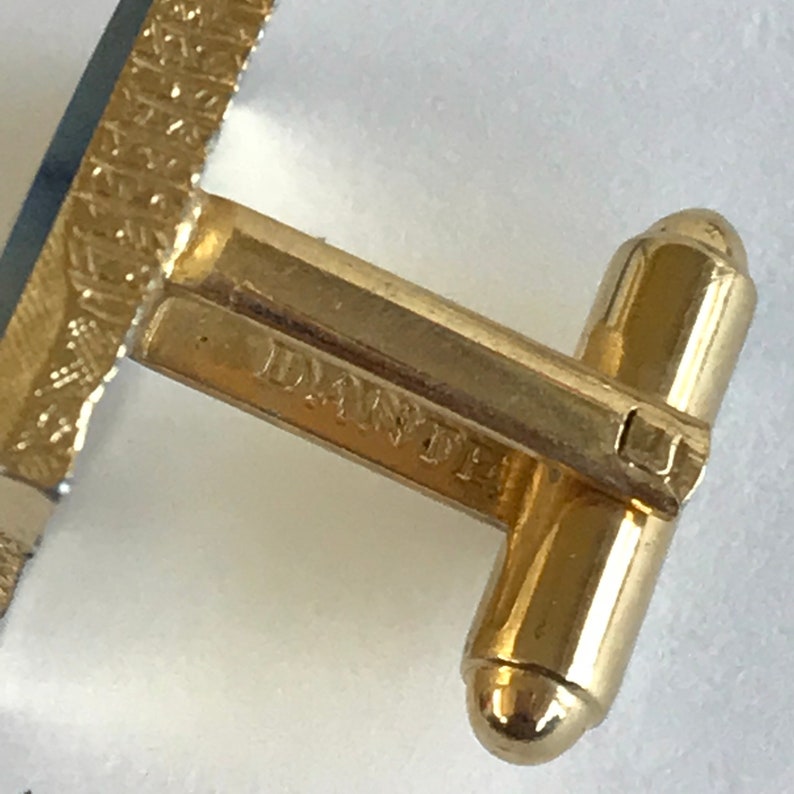 Vintage Dante Cufflinks and Tie Pin Set Etsy