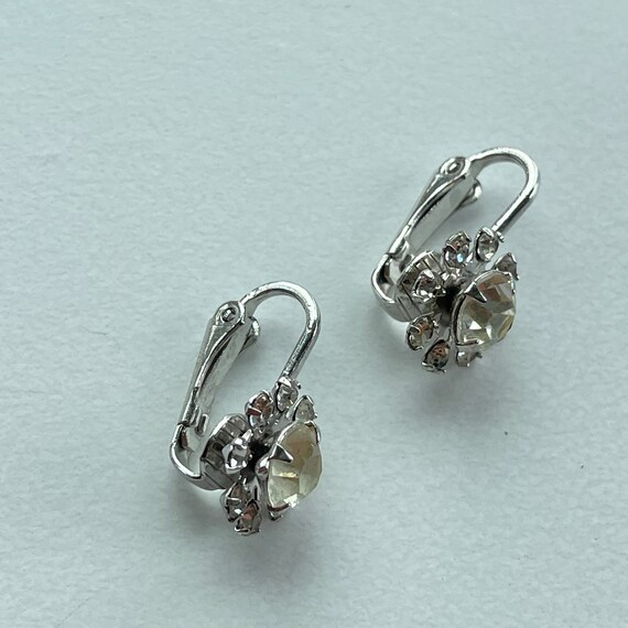 Rhinestone clip on earrings - image 5