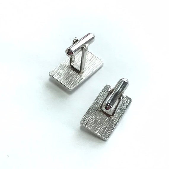 Silver Sarah Cov Cufflinks - image 8