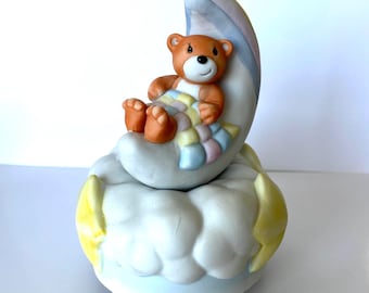 1985 Rare Teddy Bear Schmid Music Box