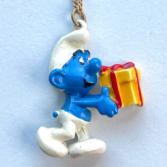 Birthday Smurf Necklace
