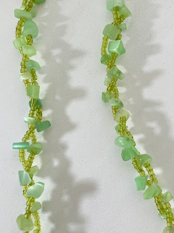 Aventurine and Abalone necklace - image 5