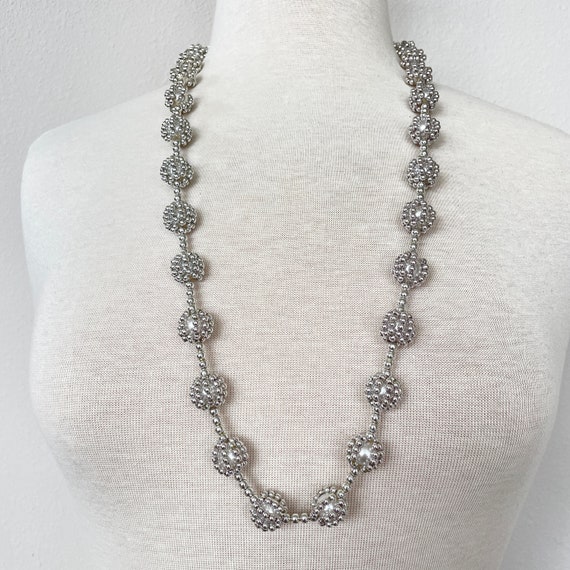 Vintage bead necklace - image 4