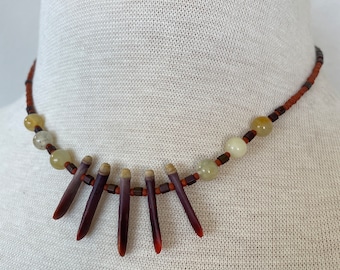 Unqiue bead necklace