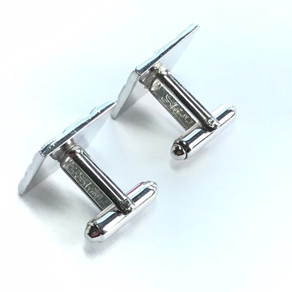 Silver Shield Cufflinks - image 6