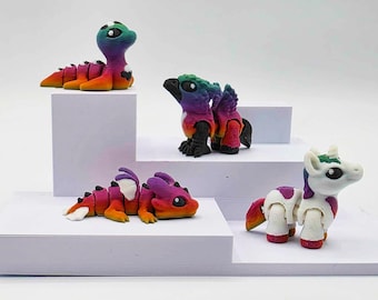 Single Tiny Mythical Hatchlings (Rainbow)