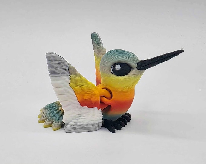 Hummingbird Desk Friend (Desert Sunset)
