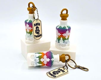 Aqua Tofana Skull Bottle (Rainbow)