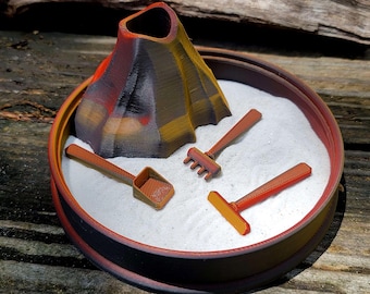 Volcano Meditation Garden