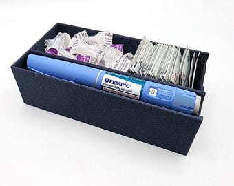 Single Pen + Needle & Alcohol Swab Organizer (Midnight Sparkle)