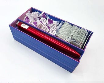 Single Pen + Needle & Alcohol Swab Organizer (Frosted Berry)