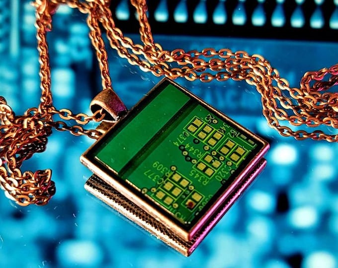 Maya's Mercenary Librarians Necklace (24 inch copper-plated chain)