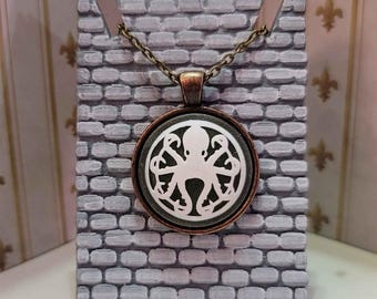 High Court Pendants: Einar (Antique Bronze chain - 18" & 24")