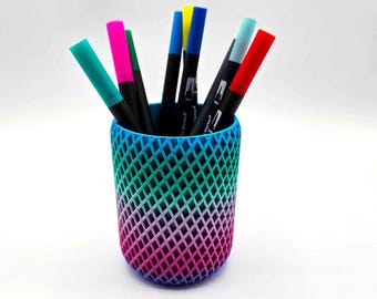 Diamond Pen Cup (Northern Lights)