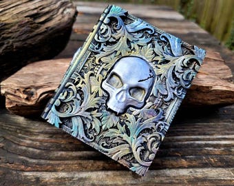 Necromancer Ancient Tome Book Box (Hand Painted)