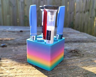 9 Pen Organizer (Pastel Rainbow)