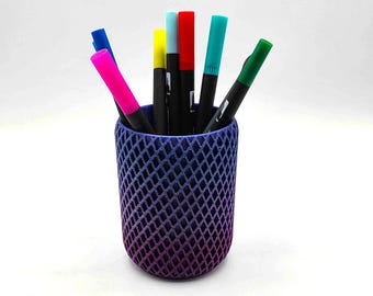 Diamond Pen Cup (Lilac Sparkle)
