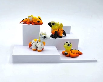 Single Tiny Mythical Hatchlings (Desert Sunset)