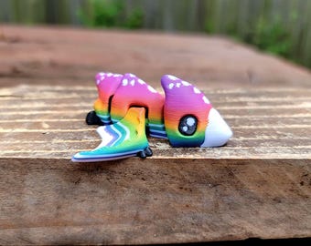 Rainbow Pterodactyl Desk Friend