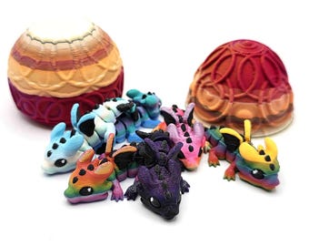 Tiny Dragon Army (6 Mystery Dragons + Egg)