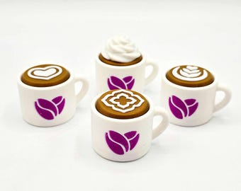 Coffee Fidget Clickers (Coffee Bean Heart)