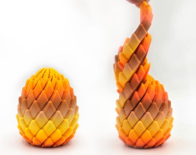 Dragon Egg Fidget Toy (Falling Leaves)