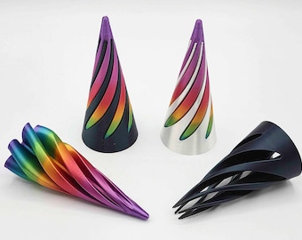 Vortex Optical Illusion Fidget Toy (Rainbow)