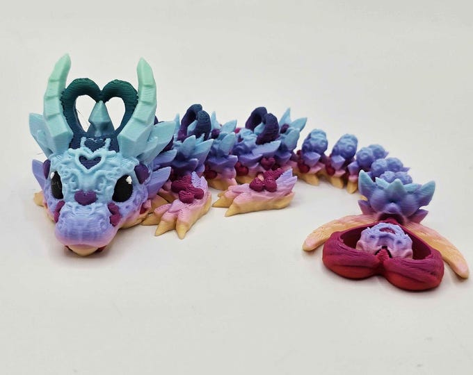Featured listing image: Wicked Queen Dragon (Pastel)