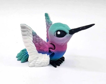 Hummingbird Desk Friend (Northern Lights)