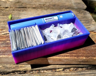 Single Pen + Needle & Alcohol Swab Organizer (Galaxy Sparkle)