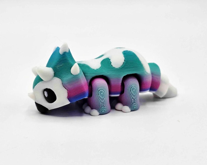 Northern Lights Triceratops Desk Friend